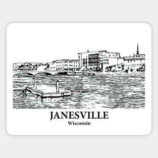 Janesville - Wisconsin Magnet